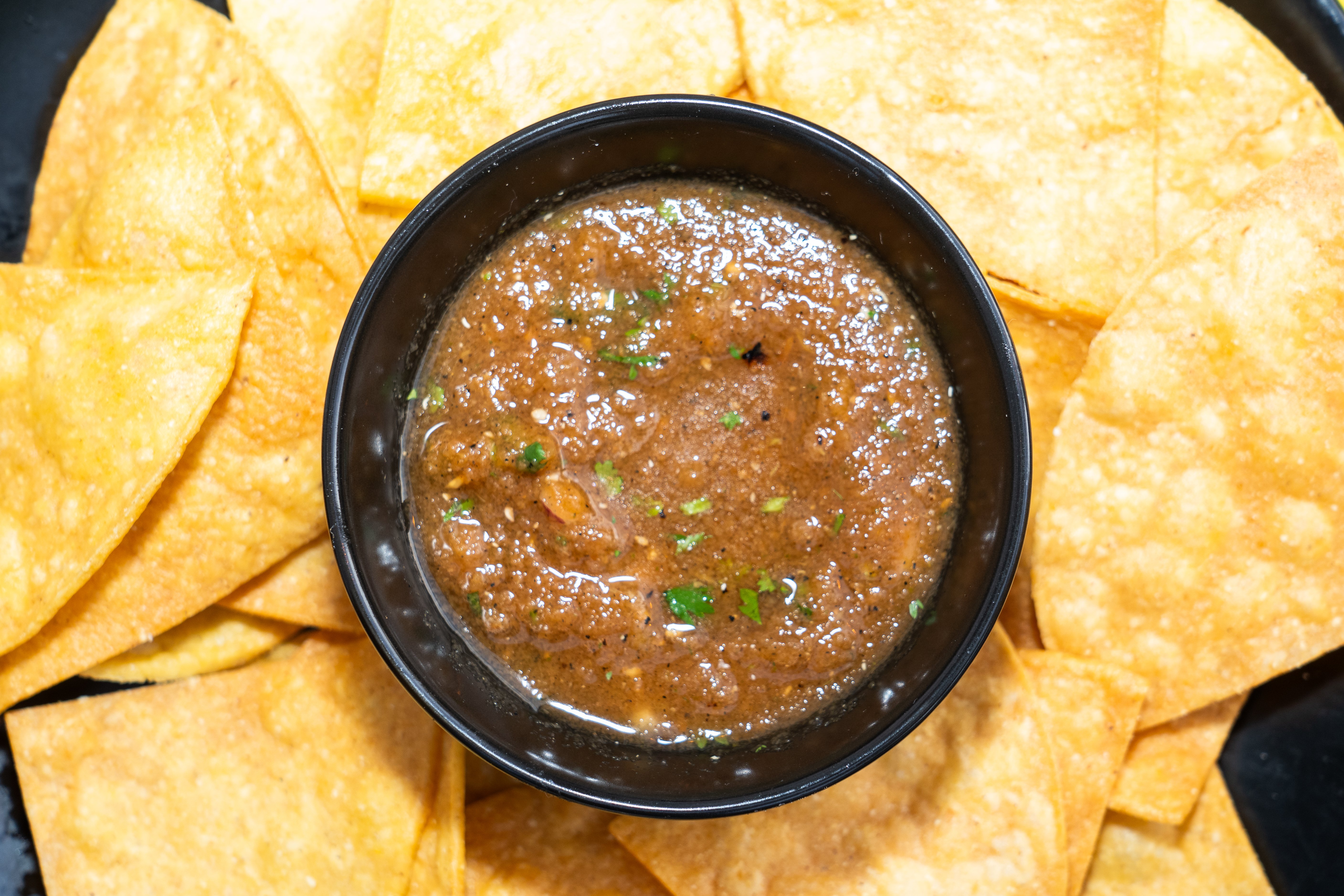 Chips and Minerva’s Salsa